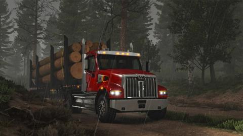 American Truck Simulator "Western Star 49X" Screenshot