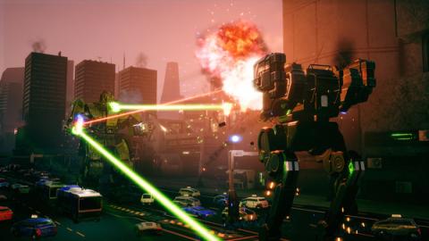 Battletech Urban Warfare Screenshot