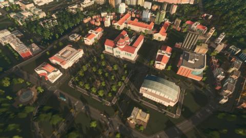 Cities: Skylines Campus Screenshot