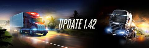 Euro Truck Simulator 2 & American Truck Simulator Update 1.42 Header