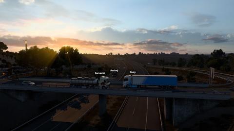 Euro Truck Simulator 2 Convoy Screenshot