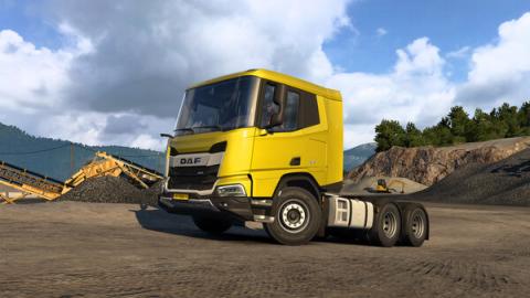 Euro Truck Simulator 2 DLC Truck "DAF XD" Screenshot