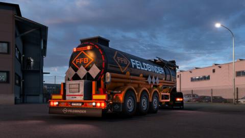 Euro Truck Simulator 2: DLC "Feldbinder Trailer Pack" Screenshot