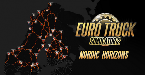 Euro Truck Simulator 2: DLC "Nordic Horizons" Map