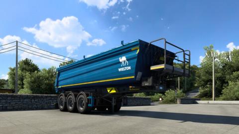 Euro Truck Simulator 2: DLC "Wielton Trailer Pack" Screenshot