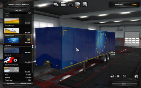 Euro Truck Simulator 2 Trailer Ownership