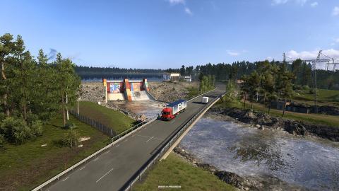 Euro Truck Simulator 2: DLC "Nordic Horizons" Screenshot