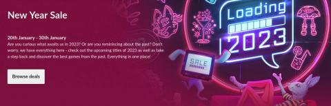 GOG New Year Sale 2023