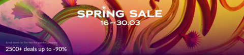 GOG Spring Sale 2020 Header