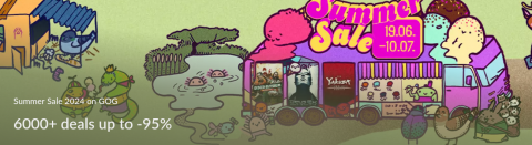 GOG Summer Sale 2024 Header