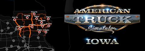 American Truck Simulator: DLC "Iowa" Map