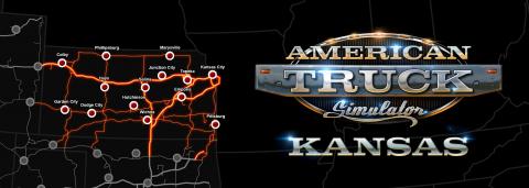 American Truck Simulator: DLC "Kansas" Map