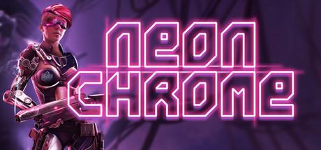 Neon Chrome Header