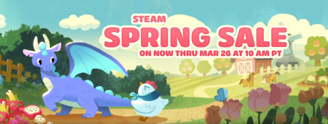 Steam Spring Sale 2026 Logo