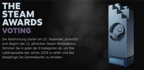 Steam Awards 2018 Header