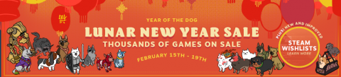 Steam: Lunar New Year Sale 2018 