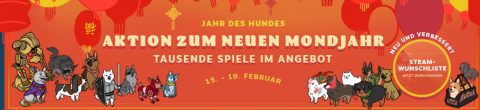 Steam: Chinesischer Neujahrs-Sale 2018