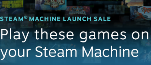 Steam Machines Launch Sale 