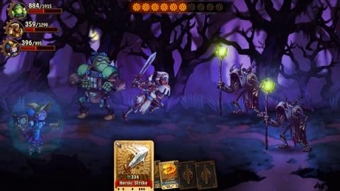 SteamWorld Quest: Hand of Gilgamech Screenshot