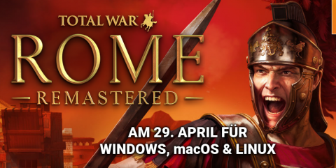 Total War: ROME REMASTERED Deutsch Header