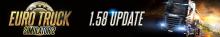 Euro Truck Simulator 2 Update 1.58 Header