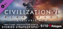 Civilization VI: Erweiterung "Rise and Fall" Header