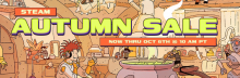 Steam Autumn Sale 2025 Header