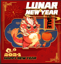 Steam Lunar New Year Sale 2024 Logo