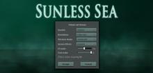 Sunless Sea Options Menu