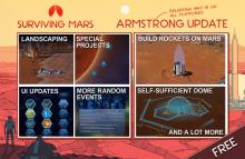 Surviving Mars Armstrong Update Header