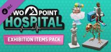 Two Point Hospital: Exhibition Items Header