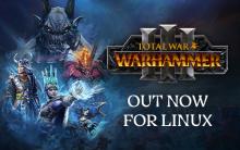 Total War: Warhammer III Linux Release Header